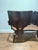 Antique German Black Forest Carved Tiger Oak Drunken Monk Tavern Bench For Sale - Image 11 of 16