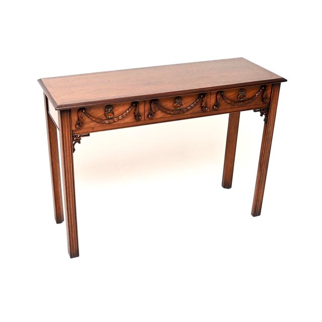 Vintage Georgian Console Table, 1930 For Sale - Image 11 of 11