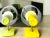 Green and Yellow Acrylic Wall Sconces, 1990s, Set of 2 For Sale - Image 4 of 15