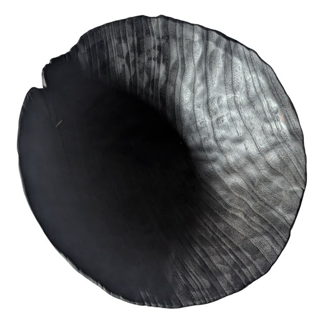 Deep Plate in Burnt Elm by Atelier Bloam For Sale