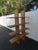 Wood Vintage Open Bookcase Display Shelving Etagere 6457 For Sale - Image 13 of 14