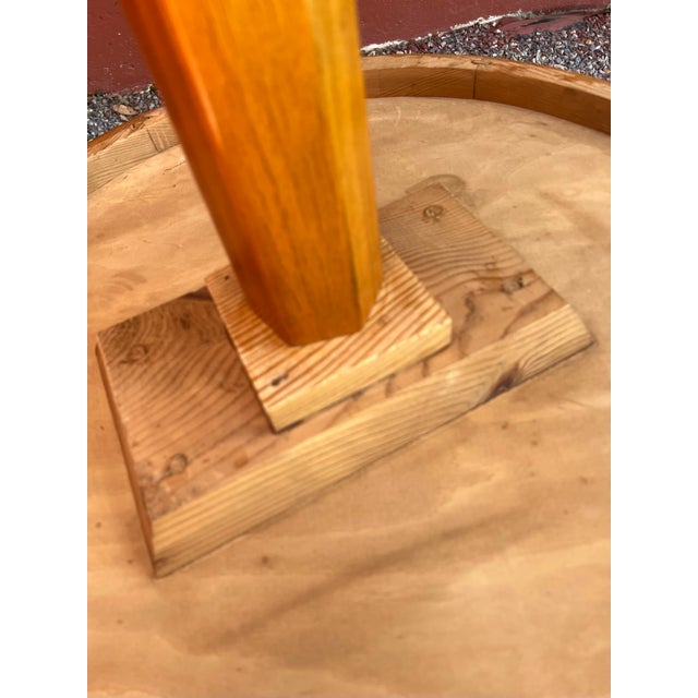 Vintage Biedermeier Cherry Wine Table For Sale - Image 9 of 9