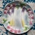 French Art Nouveau Majolica Asparagus Plates from Saint Clément, 1920s, Set of 3 For Sale - Image 3 of 9