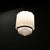 1930s Art Deco Milk Glass Pendant Light #3 For Sale - Image 4 of 5