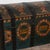 Original Hand Painted Teal Oak Dome Top Swedish Trunk Dated 1846 For Sale - Image 12 of 15