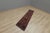 1970s Rustic Burgundy Striped Cecim Kilim Rug For Sale - Image 4 of 13