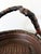 Late 19th Century Antique Japanese Bamboo Morikago Basket with Chikon Handle Meiji Period For Sale - Image 5 of 15
