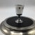 Sheffield Pewter Eales of Sheffield Serving Tray and 6 English Pewter Stemmed Aperitif Glasses - Set of 7 For Sale - Image 4 of 13
