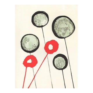 Calder Original Lithograph Dm04156 Derriere Le Miroir 1966 For Sale