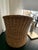 1980s Wicker Club Chair For Sale - Image 4 of 6