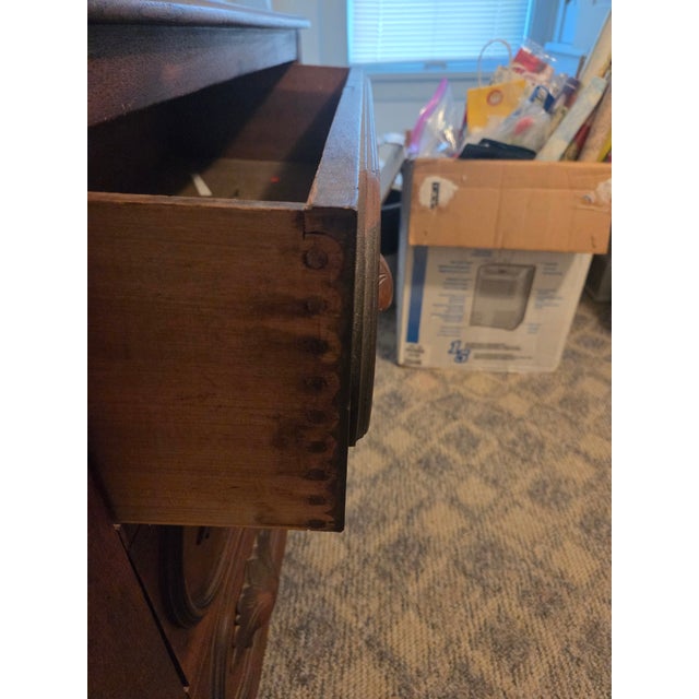 Late 19th Century 19th Century American Victorian 3-Drawer Dresser, Knapp Joints For Sale - Image 5 of 5