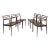 1970s Neil's Moller No 62 and 78 Rosewood Dinning Chairs. Set of 6 For Sale