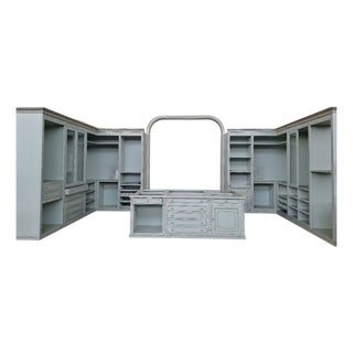 Open Walk-in Closet with Central Island, 1990, Set of 11 For Sale
