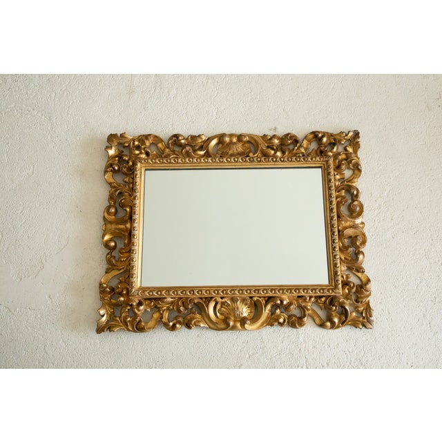 19th Century Carved Giltwood Mirror For Sale In Houston - Image 6 of 6