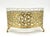 Vintage Hollywood Regency Gold-Tone Filigree & Glass Footed Dish — Candy / Nut Bowl / Vide Poche For Sale In Houston - Image 6 of 15