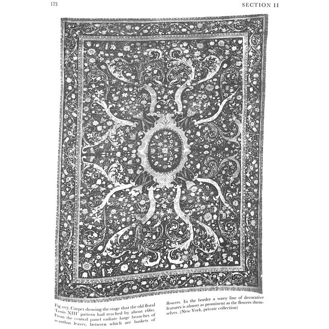 1980s "The James A. De Rothschild Collection at Waddesdon: The Savonnerie" 1982 Verlet, Pierre For Sale - Image 5 of 8