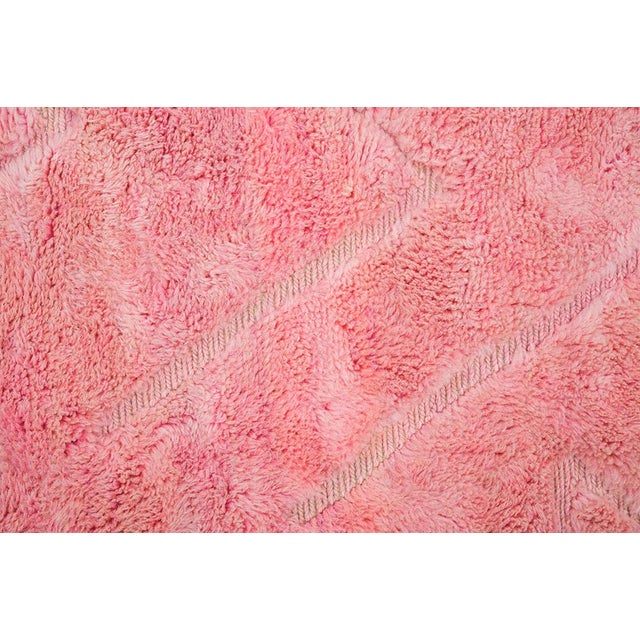 Oversize Hand-Knotted Moroccan Wool Rug | 15'1" X 10'3" | One of a Kind For Sale - Image 6 of 10