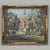 Antique Framed Oil Painting on Canvas Signed DeMeer ~ 'View of Bruges' For Sale - Image 10 of 15
