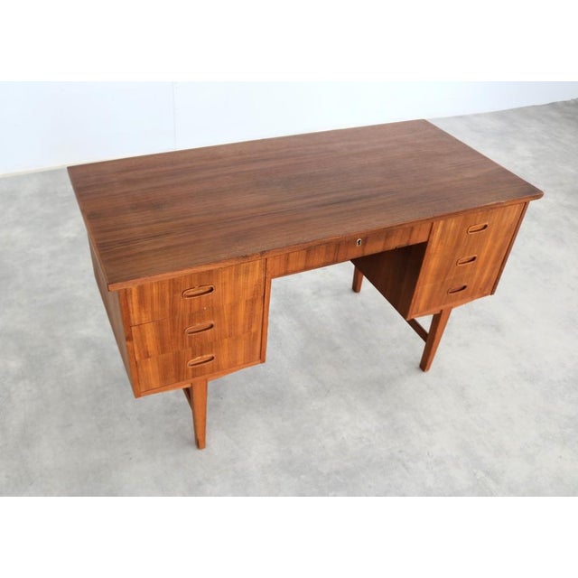 Vintage Danish Desk in Teak, 1960s For Sale - Image 4 of 9