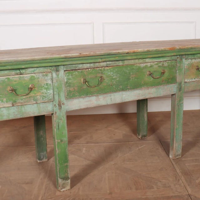 English Painted Dresser Base For Sale - Image 3 of 7