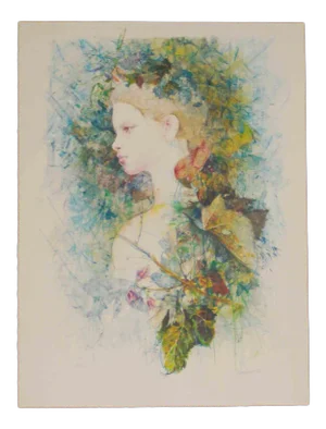 Renzo Vespignani, Untitled, Lithograph, 1992