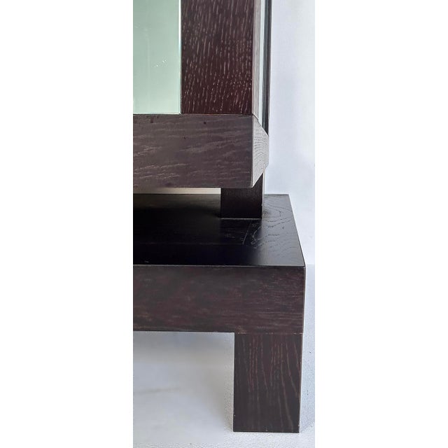 Roche Bobois China Display Cabinet Encased in Glass With Interior Lighting For Sale - Image 14 of 17