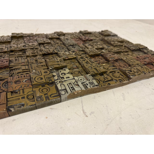 Brutalist Wall Sculpture by Giovanni Schoeman, 1970s For Sale - Image 4 of 14