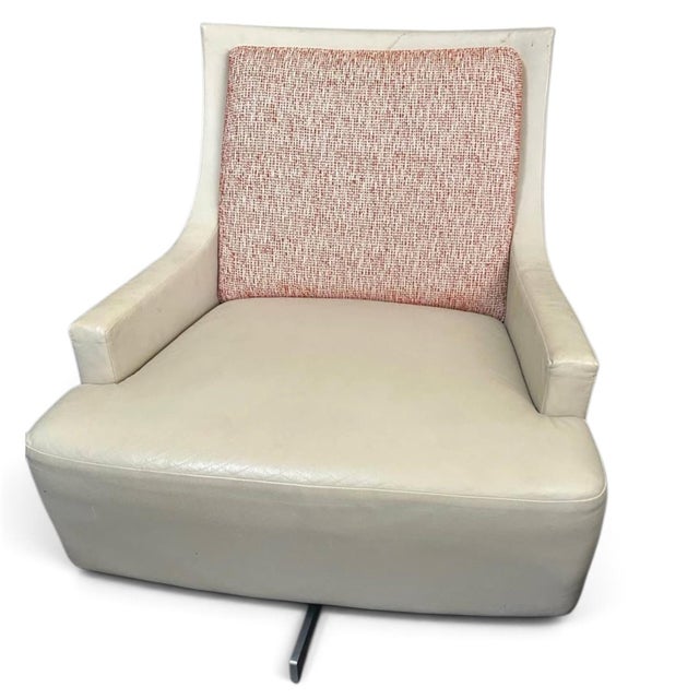 Almond 3 Barbara Barry "Scoop" Lounge Chairs for HBF-Blend of MCM Inspiration & Contemporary Refinement For Sale - Image 8 of 12