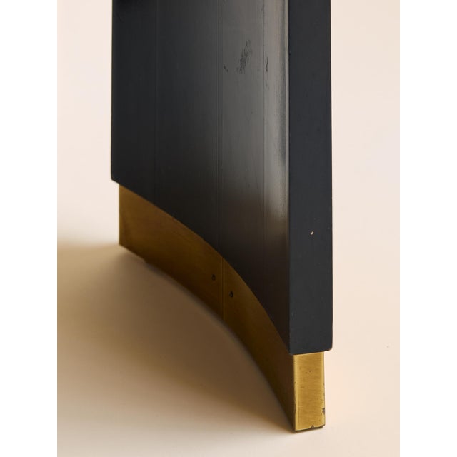 Wood The Vintage Art Deco Round Coffee Table Attributed to André Domin For Sale - Image 7 of 11