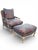Indulge in timeless sophistication with this stunning vintage French Provincial-style bergere lounge chair and its...
