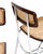 Vintage Cantilever Chairs in Chrome, Wood and Vienna Straw, 1970s, Set of 4 For Sale - Image 12 of 14