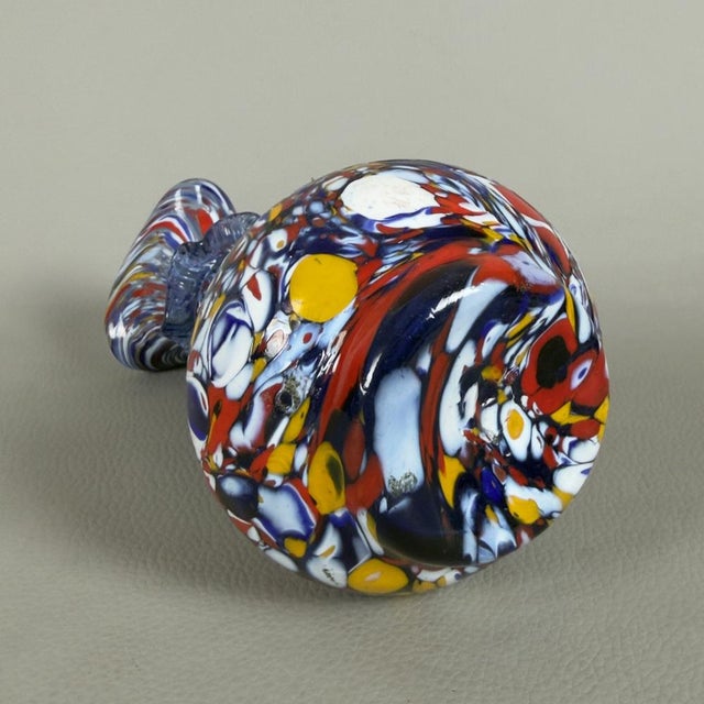 Italian Modern Murano Glass Vase from Fratelli Toso, 1970s For Sale - Image 6 of 13
