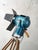 Vintage Industrial Theater Spotlight Floor Lamp from A.E. Cremer, 1950s For Sale - Image 11 of 17