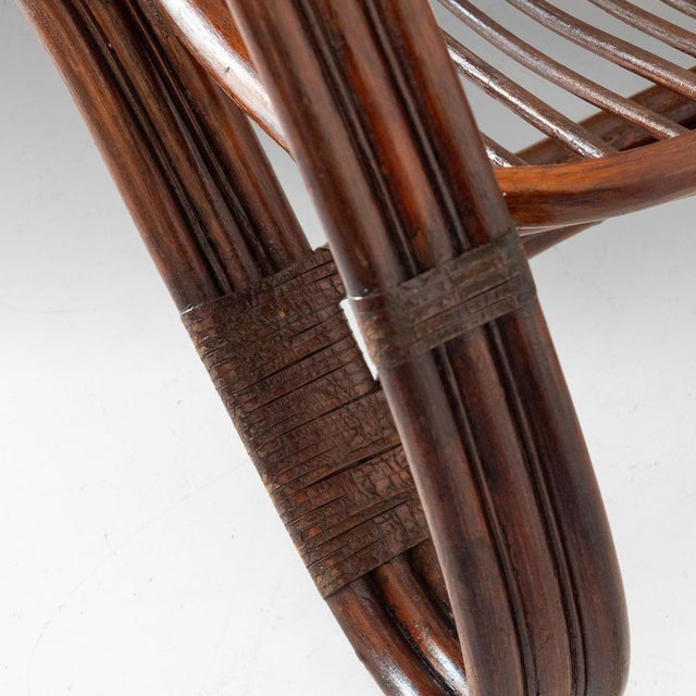 Mid-Century Modern Bamboo Armchair by Tito Agnoli, 1960s For Sale - Image 15 of 18