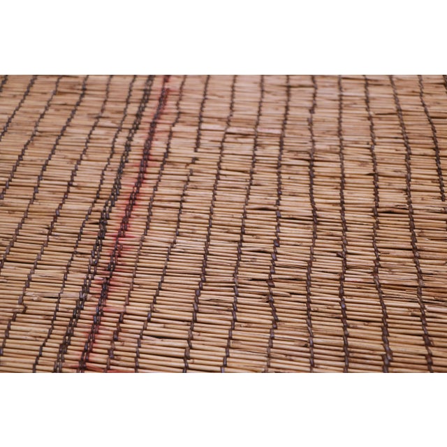 1970s Tuareg Mat Rug - 6'3'' X 12'0'' Ft For Sale - Image 5 of 6