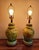 Italian Faenza Garofano Pottery Lamp Pair For Sale In Fayetteville, AR - Image 6 of 11