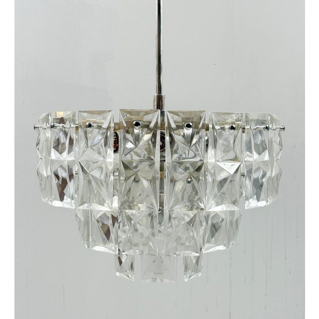 Mid-Century Chandelier from Kinkeldey, Germany, 1970s For Sale - Image 11 of 18