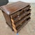 Traditional Late 19th Century Georgian Cherry & Oak Banded 5 Drawer Chest With Brass Handles & Escutheons For Sale - Image 3 of 17