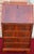 Louis Philippe Carless X English Mahogany 4-Drawer Inlaid Secretary Desk from Unbekannt, 1980s For Sale - Image 3 of 12