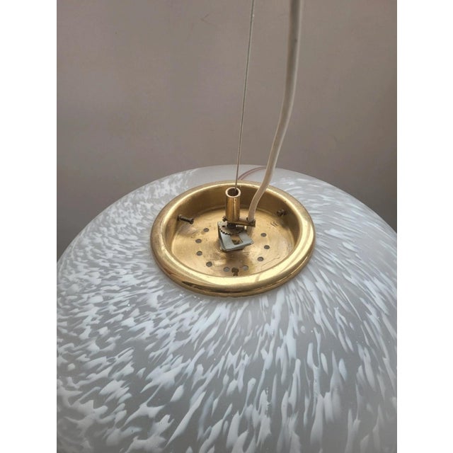 Murano Glass Ceiling Light from Manifattura Di Murano, 1970s For Sale - Image 4 of 12