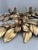 1960's Hollywood Regency Gilt Gold Floral Wall Sconces by Hans Kogl a - Pair For Sale - Image 9 of 17