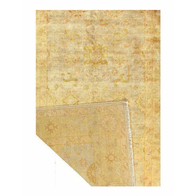Traditional 2020s Original Turkish Oushak Design Hand-Knotted Rug For Sale - Image 3 of 4