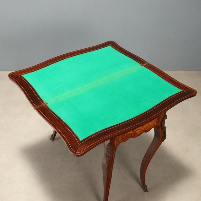 Indian Rosewood and Mahogany Game Table For Sale - Image 3 of 13