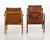 Animal Skin Set of Danish Armchairs, 1960s For Sale - Image 7 of 8