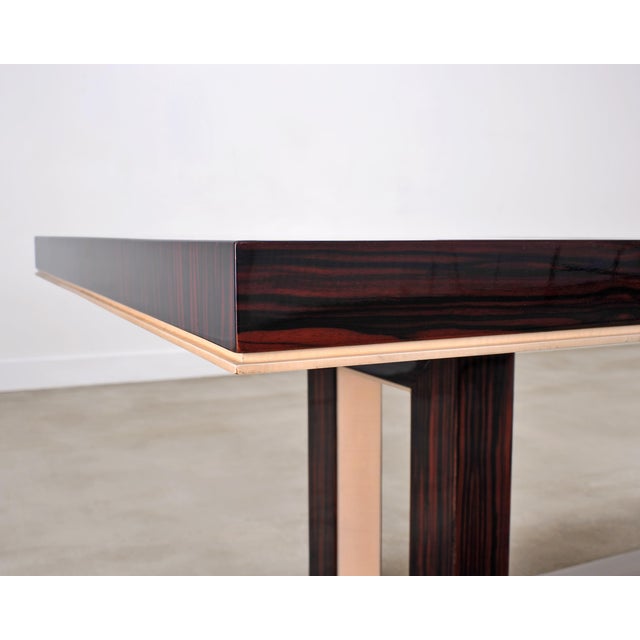 Dakota Jackson Macassar Ebony "Grand" Dining Table 11 Ft. For Sale - Image 11 of 18