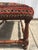 Turned Leg Wooden Bench Covered With Antique Belochistan Oriental Prayer Rug For Sale - Image 13 of 13