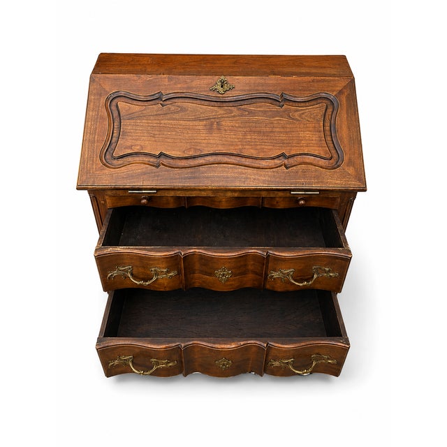 Vintage Louis XV Scriban Secretary, 1930s For Sale - Image 6 of 10