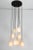 1950s Italian 8-Glass Cascading Chandelier Attributed to Arredoluce For Sale - Image 12 of 12