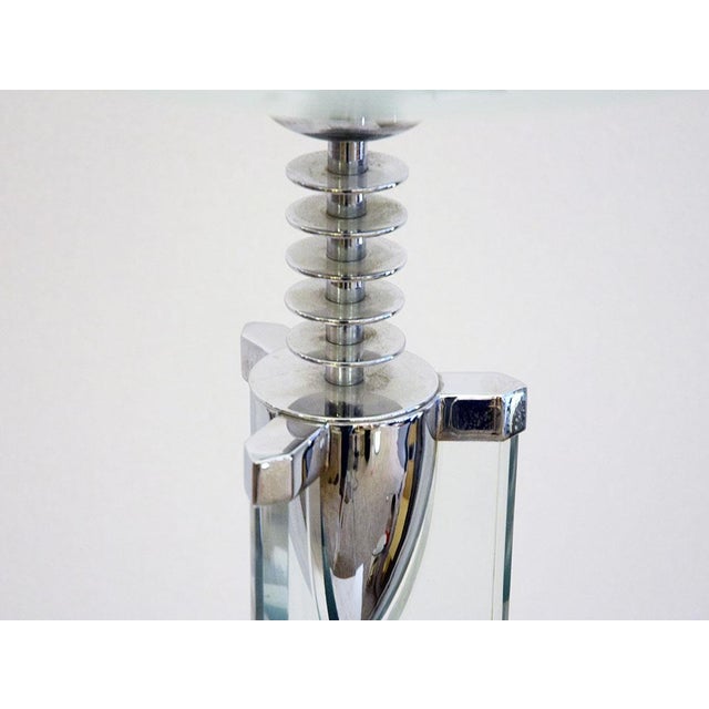 Vintage Crystal Floor Lamp by Pietro Chiesa for Fontana Arte, 1930s For Sale - Image 9 of 14
