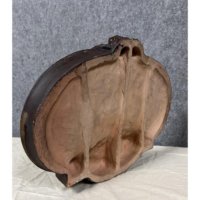 Artist: Joe Descamps Period: 20th century Style: Art Nouveau Condition: Good condition Material: Terracotta Length: 48